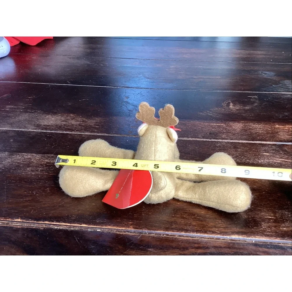 1984 Hallmark Burger King Rodney and Friends Rhonda Reindeer Plush Toy No Skirt